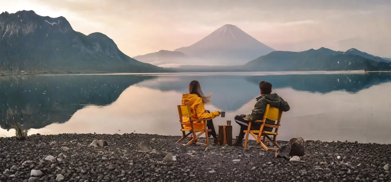 Japan tour hero landscape with scenic destinations